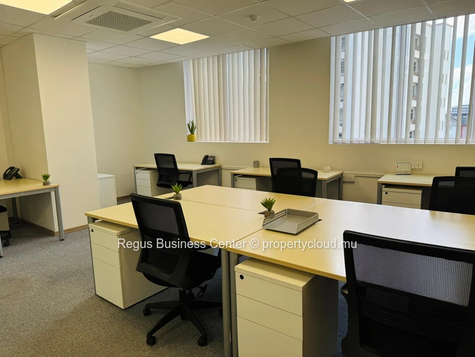 Open plan office space for 10 persons in Regus  Portlouis Downtown